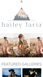 Mobile Screenshot of haileyfariaphotography.com